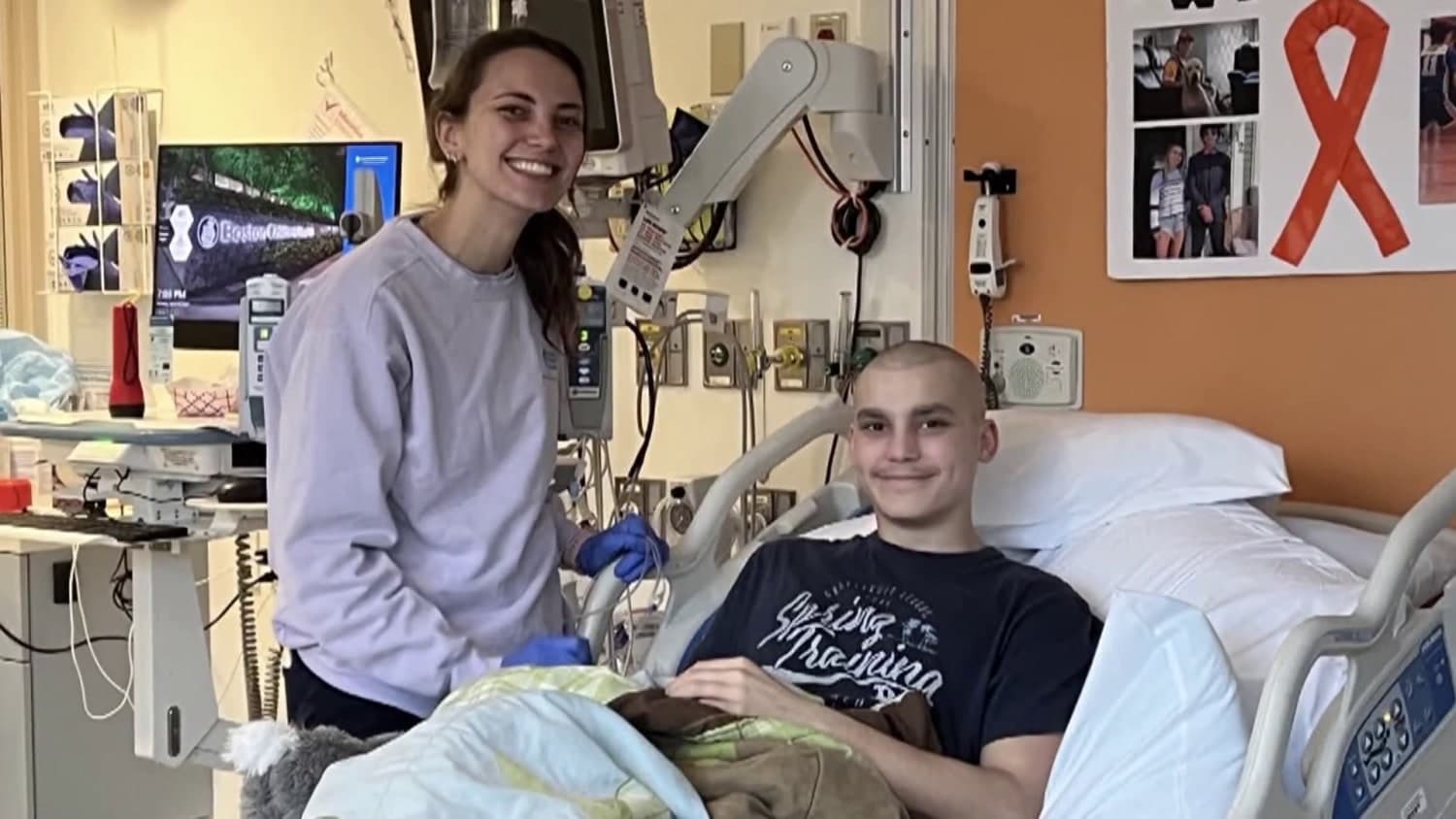 Inspiring Teen Battles Leukemia While Creating His Own Boston Marathon in Hospital